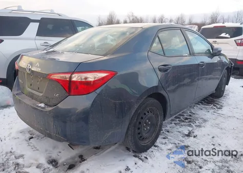 2018 Toyota Corolla Le from USA, damaged, VIN 2T1BURHE4JC082596
